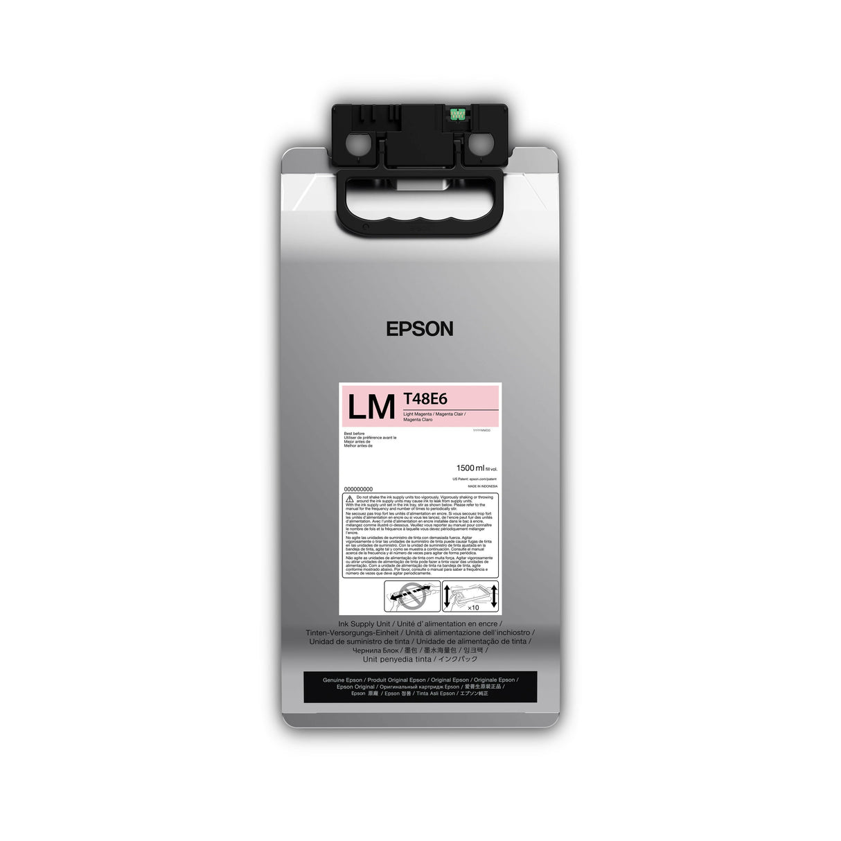 EPSON T48E Ultrachrome SC Light Magenta Ink, 1.5L