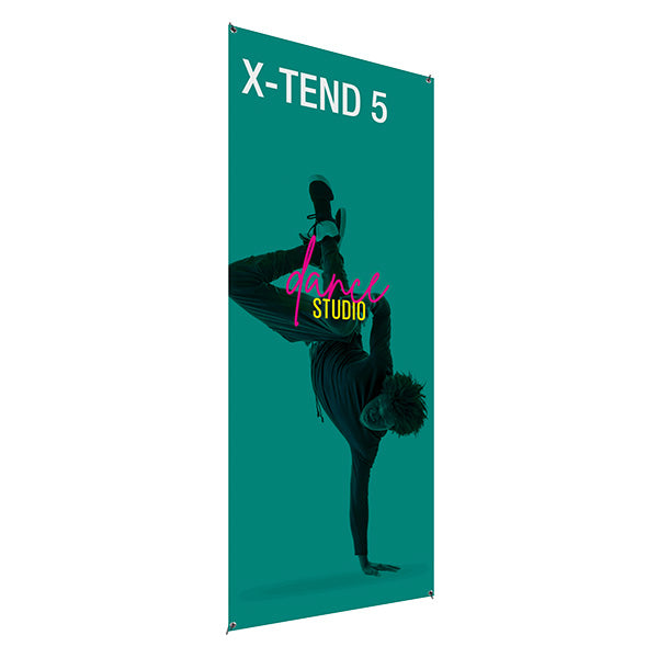 X-TEND 5 Spring Back Banner Stand