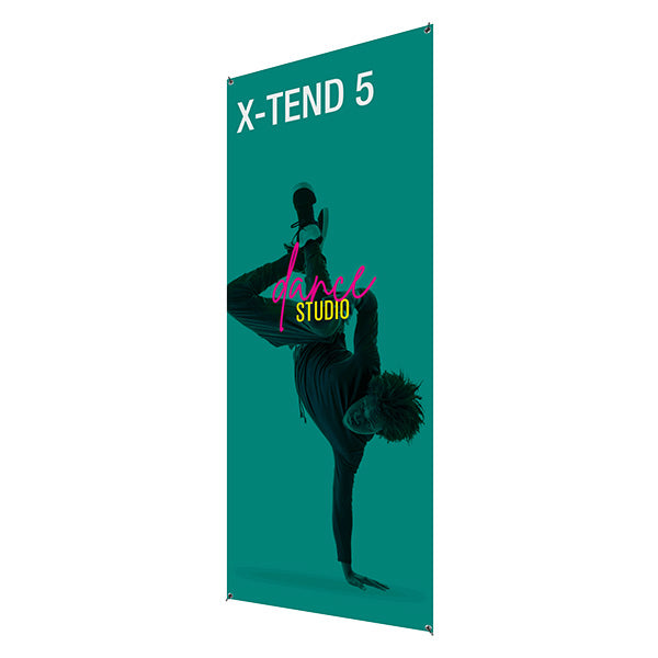 X-TEND 5 Spring Back Banner Stand