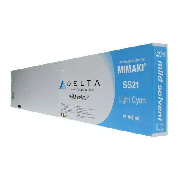 DELTA SS21 Light Cyan Mimaki Mild Solvent 440ml