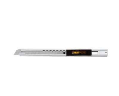 OLFA SVR-1 Silver Deluxe Cutter/Blade Snap-Off Utility Knife, 5 1